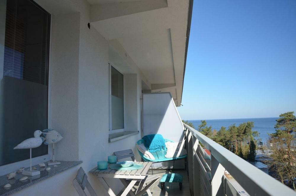 Ferienwohnung Maly Przytulny Apartament Z Widokiem Na Morze - Po Remoncie Misdroy Exterior foto
