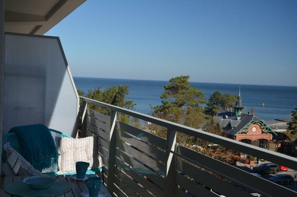 Ferienwohnung Maly Przytulny Apartament Z Widokiem Na Morze - Po Remoncie Misdroy Exterior foto